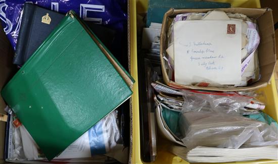 Collection Stamps & covers with Great British presentation packs etc